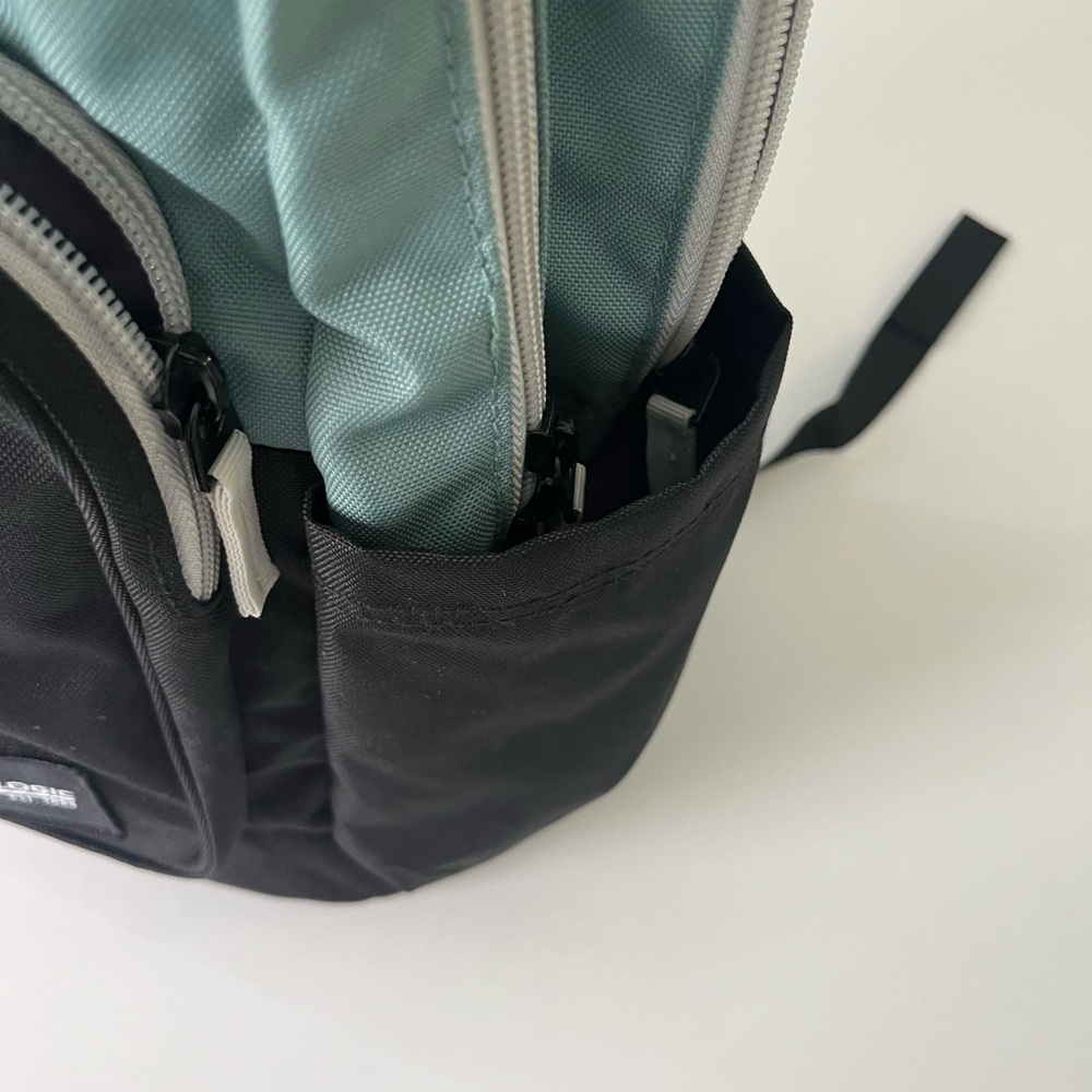 Spacious Green Gray Backpack - Picture 8 of 10